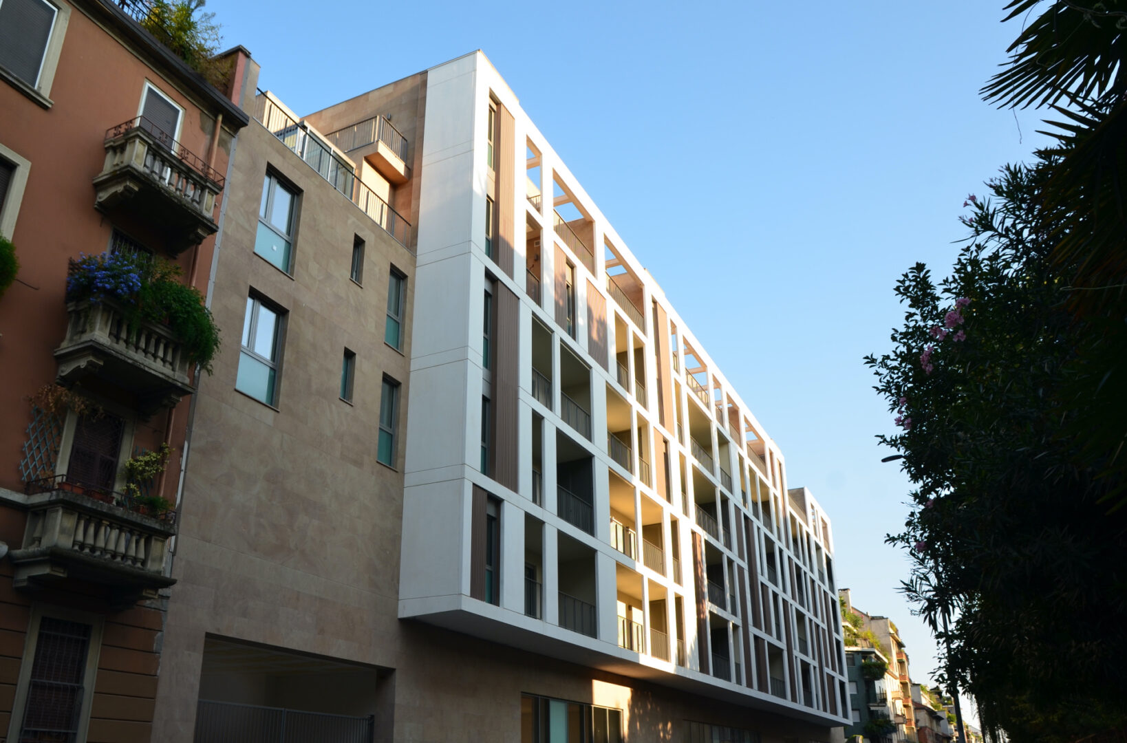 Il complesso residenziale NòvAmpère, Milano