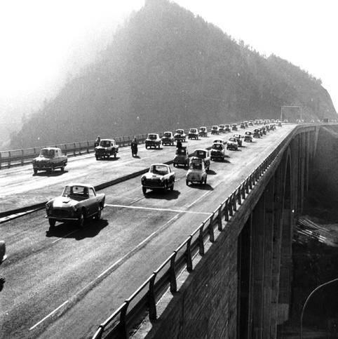 Autostrada del Sole Apertura al traffico Transappenninica 3 dicembre 1960