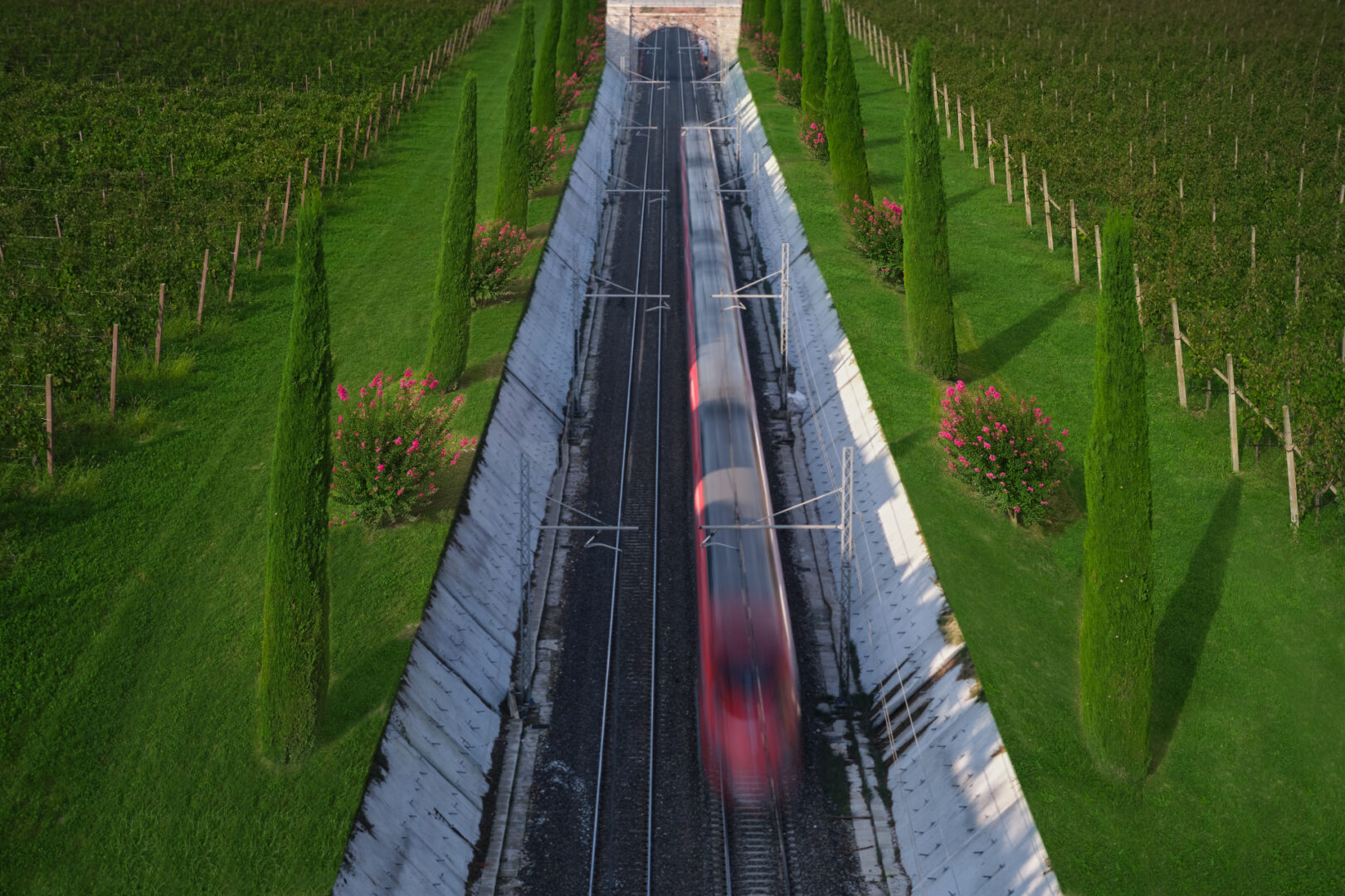 Linea ferroviaria ad Alta Velocità.